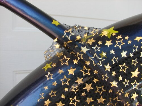 cable tie on seat stay