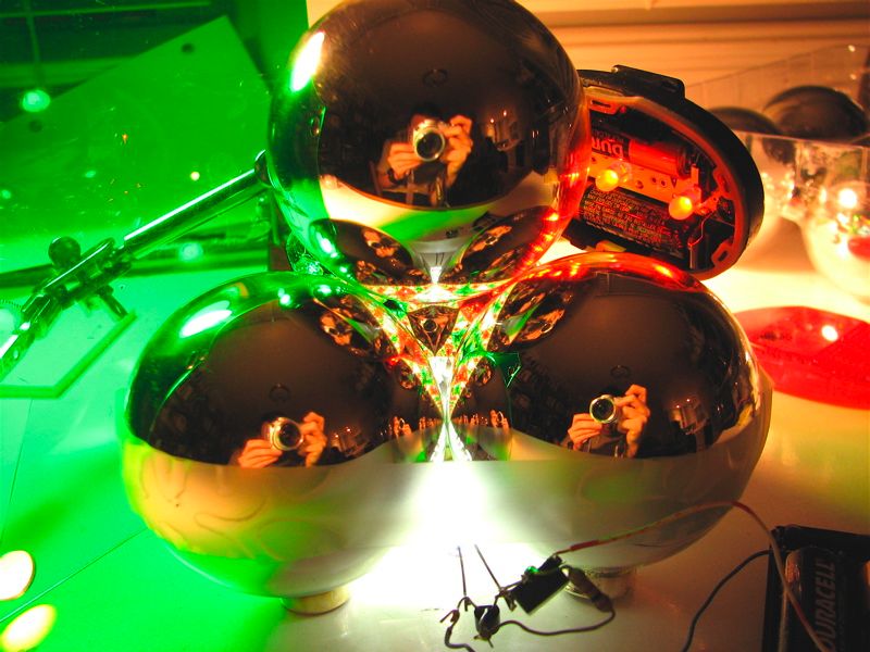 Red-Green-White lighting