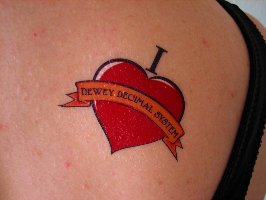 I Heart Dewey Decimal System