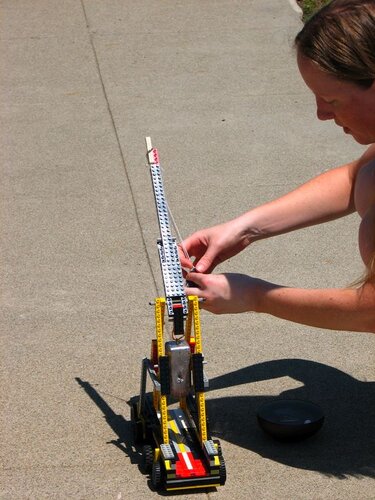 10. Preparing to pull back