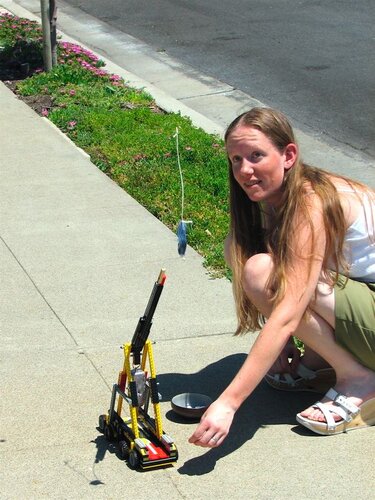 1.  The Trebuchet, recoiling