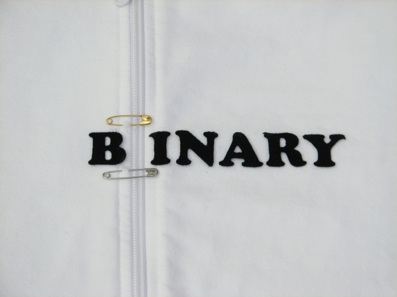Binary sweatshirt