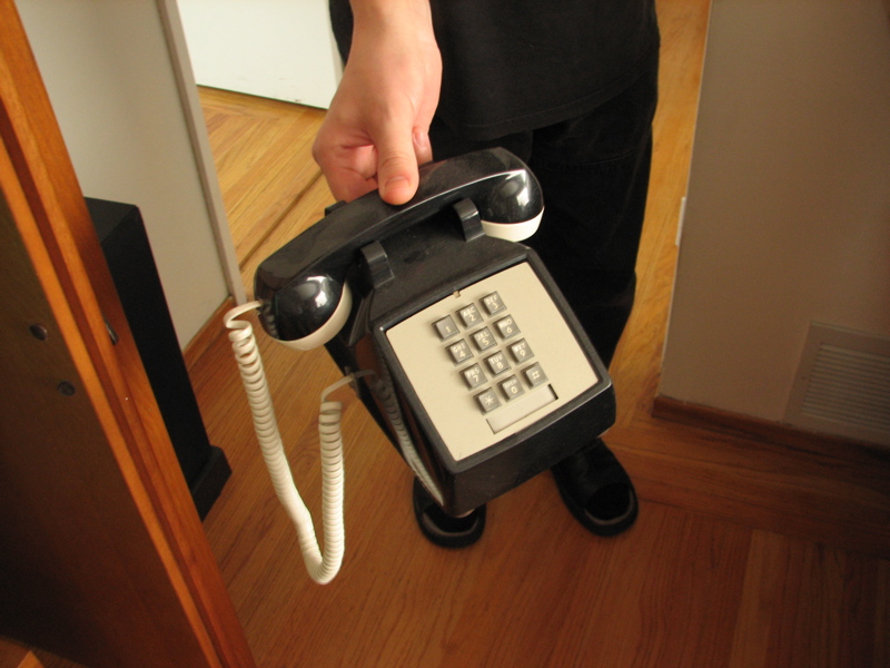 phone (not a cell phone!)