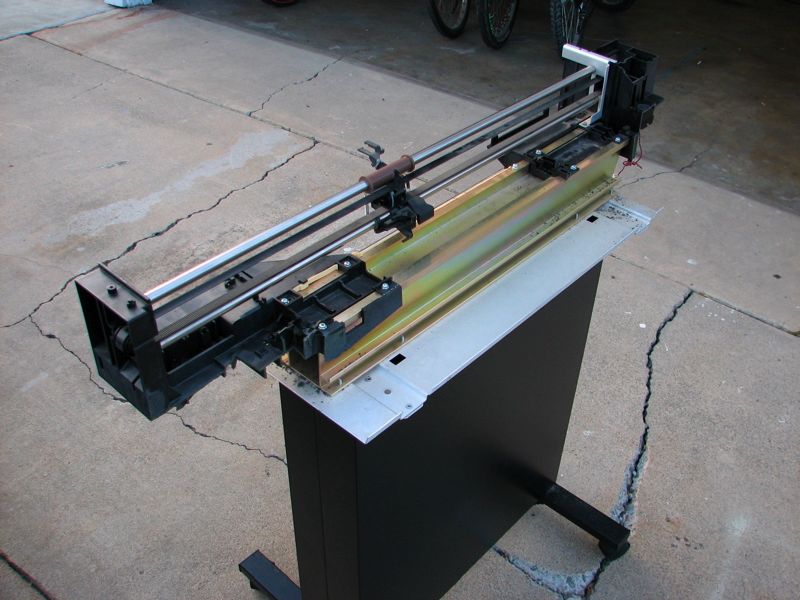 HP Plotter, Stripped