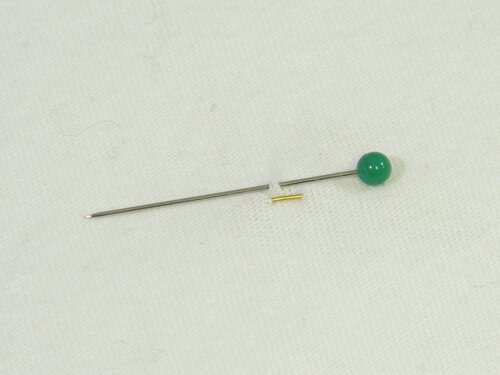 replace safety pins with straight pins