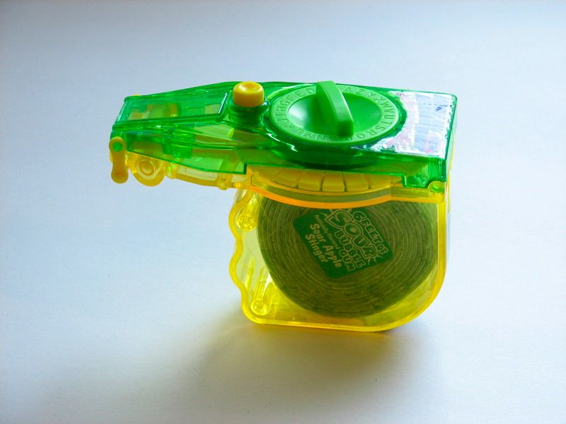 Bubble tape label maker