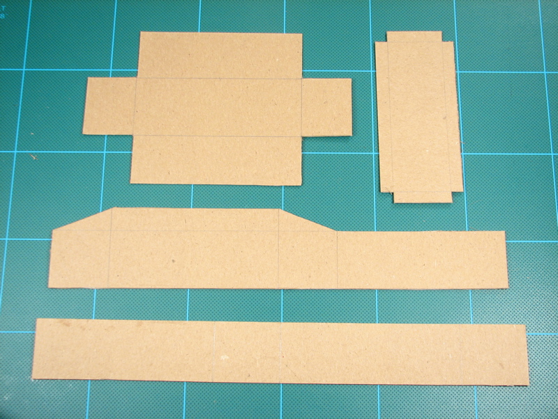 box parts cut out