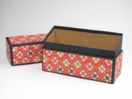 Business card display box