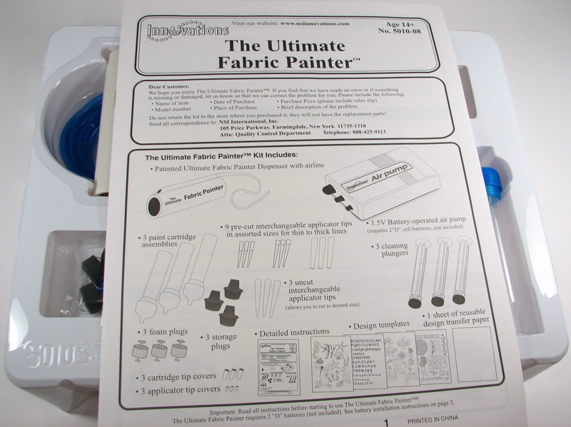 Terrible instruction booklet