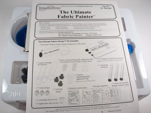 Terrible instruction booklet