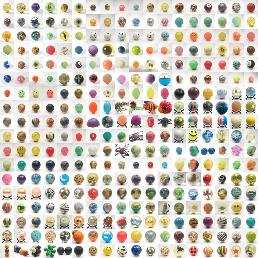 All my superballs in one mosaic