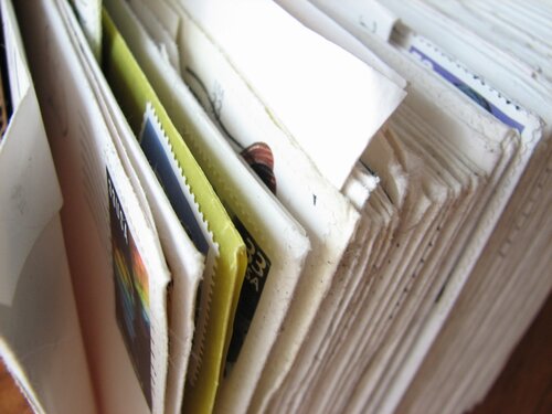 Three years of correspondence