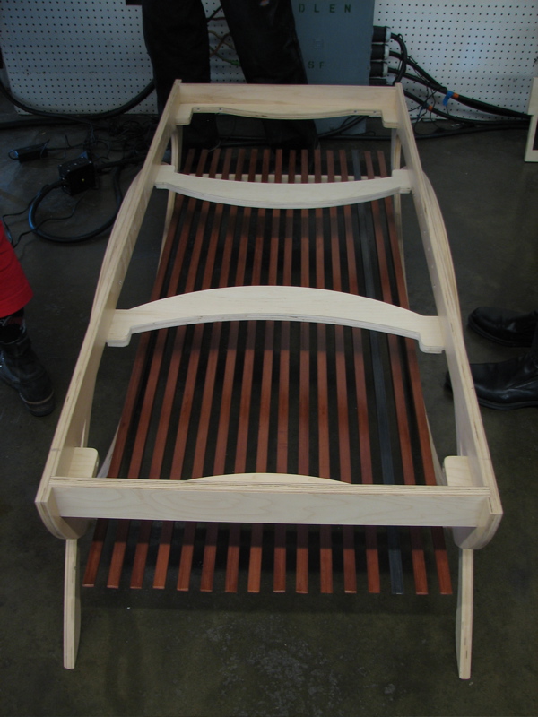 The awesome frame for our new coffee table