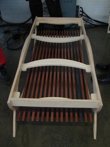 The awesome frame for our new coffee table