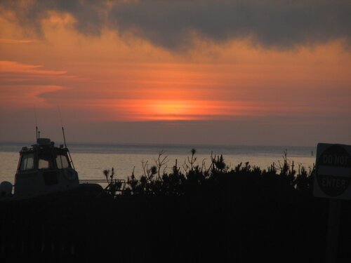 Sunset in Half Moon Bay