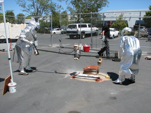 moving away from the pour