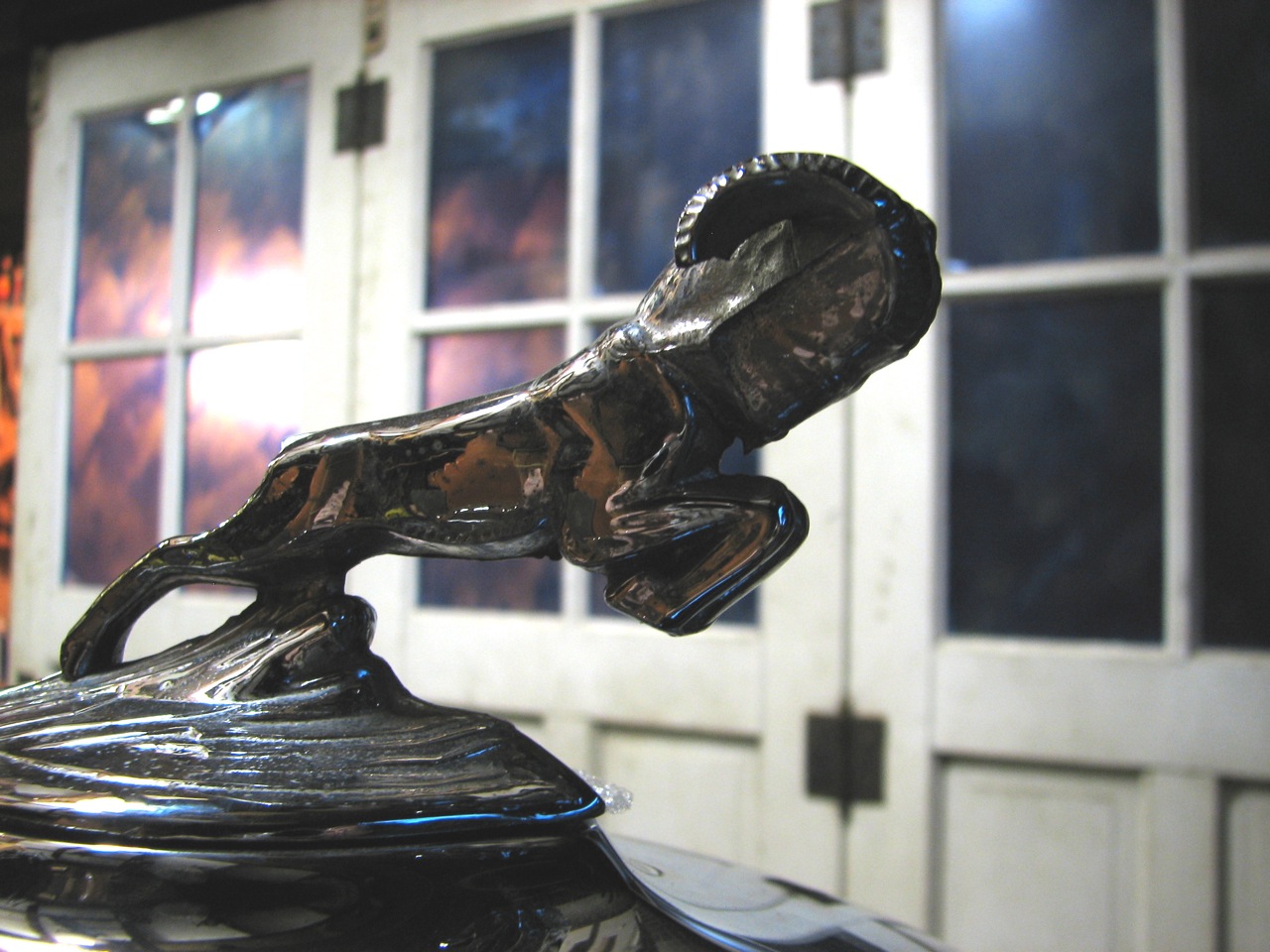 Sarah's hood ornament