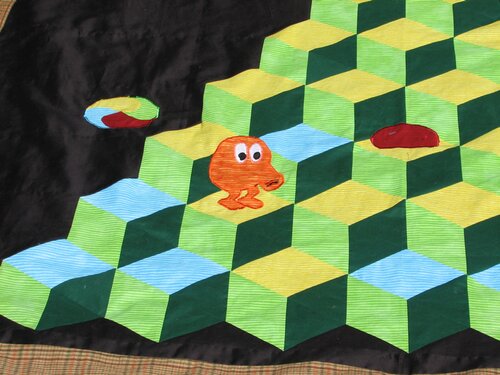 Q*bert close-up