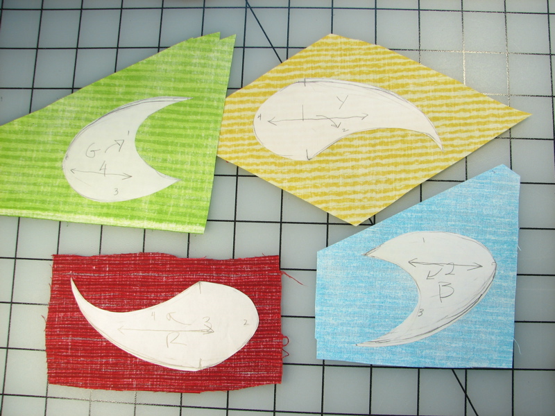 Freezer paper patterns