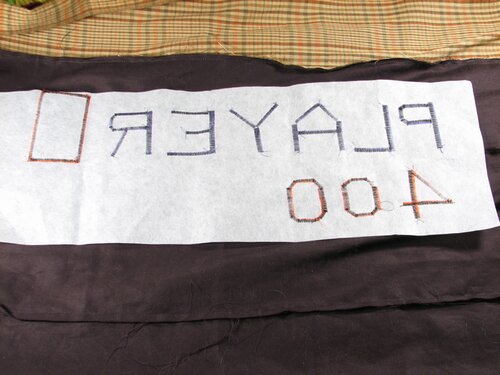 Embroidering the score