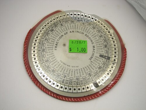 Adding Machine in case