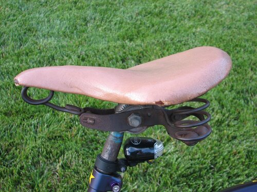 Vintage saddle