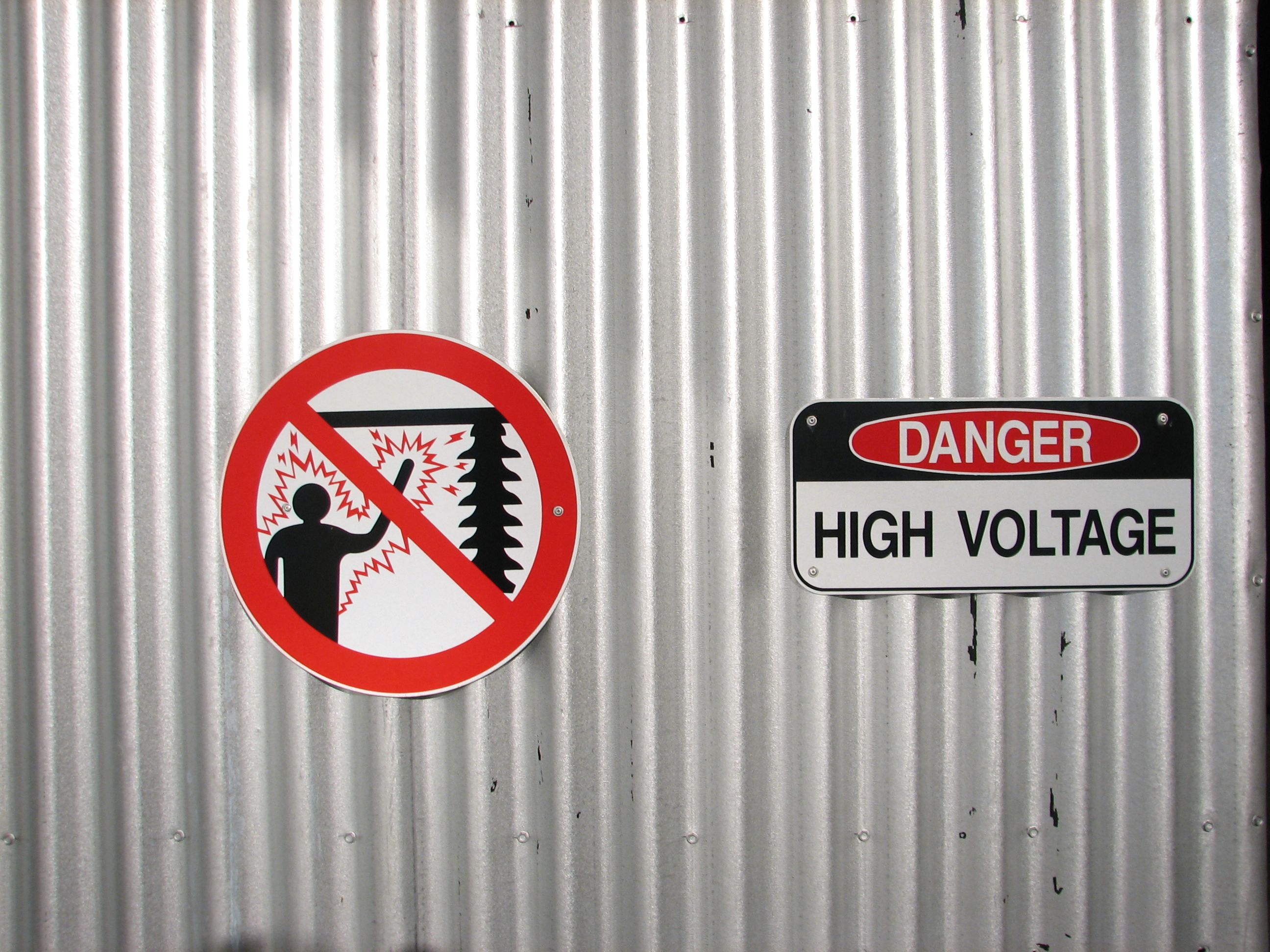 Danger: High Voltage