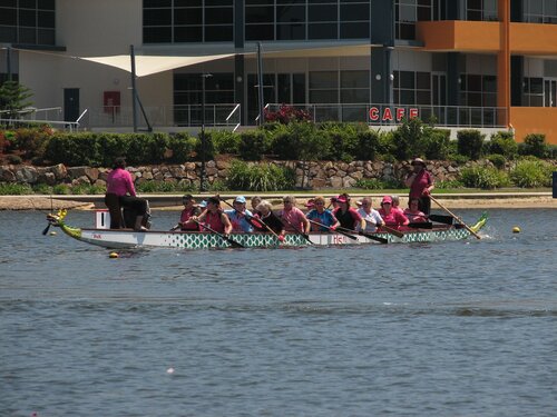 After the flowers on the water