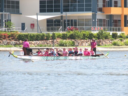 After the flowers on the water