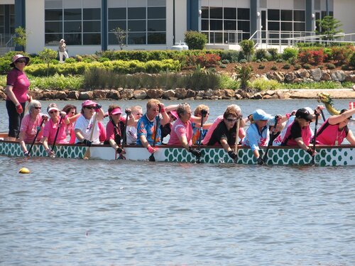 After the flowers on the water