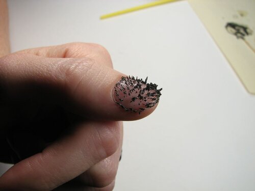 spiky nail polish