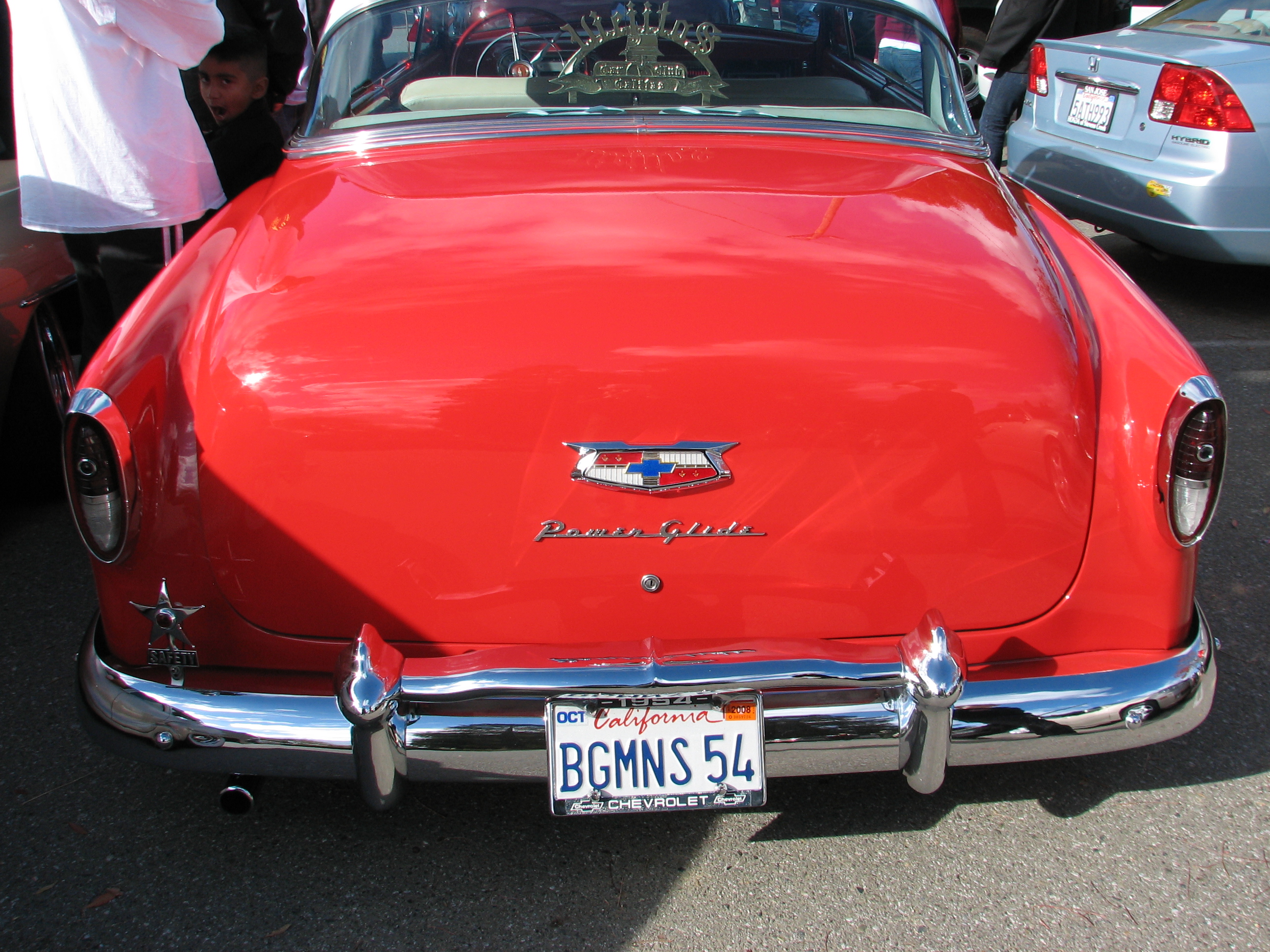 Cars at the holiday parade