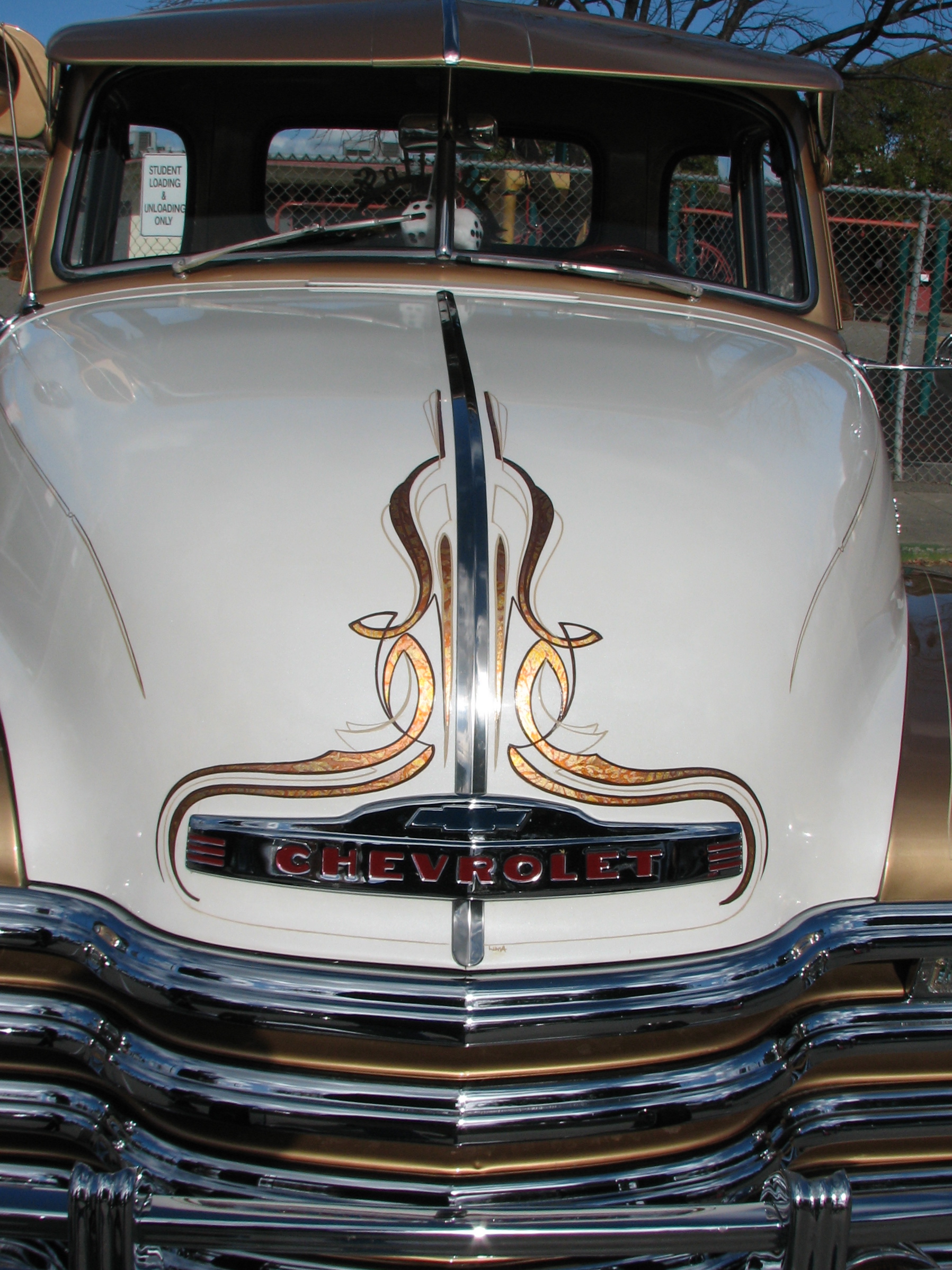 Cars at the holiday parade