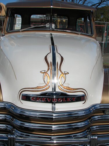 Cars at the holiday parade