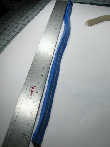 Long stretched triangle