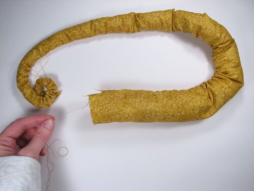 A velvet bristlebot racing snail