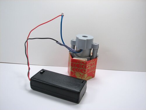 A velvet bristlebot racing snail