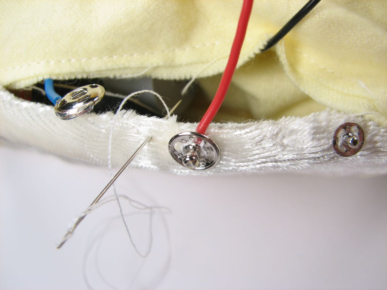 A velvet bristlebot racing snail