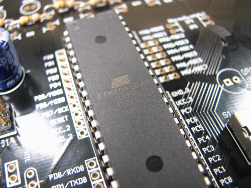ATmega164P On Board