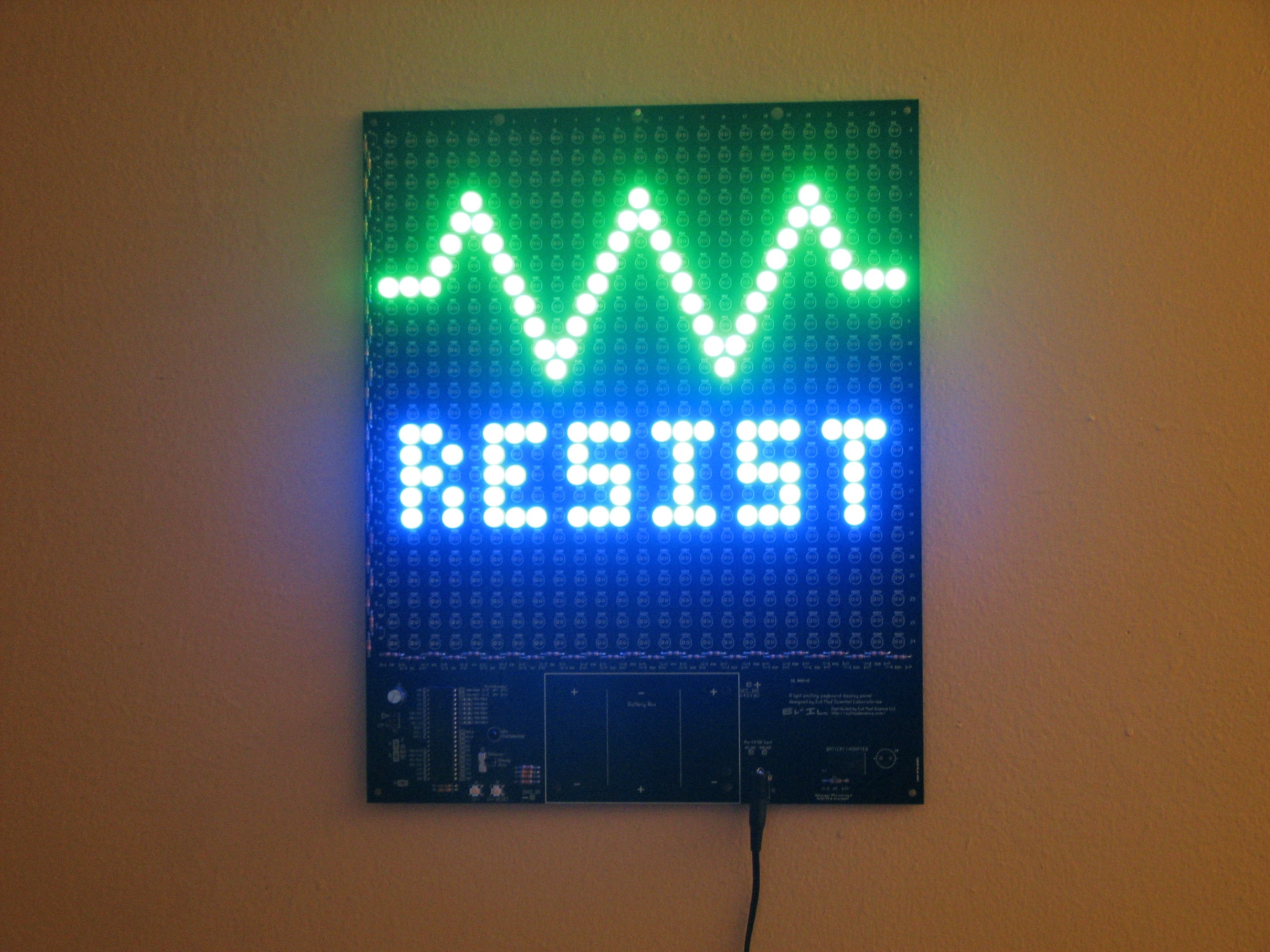 Resist1- Wall hanging