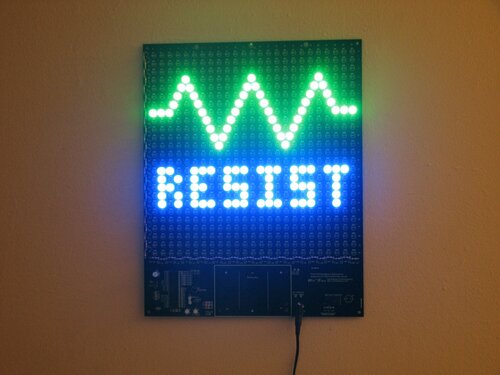 Resist1- Wall hanging