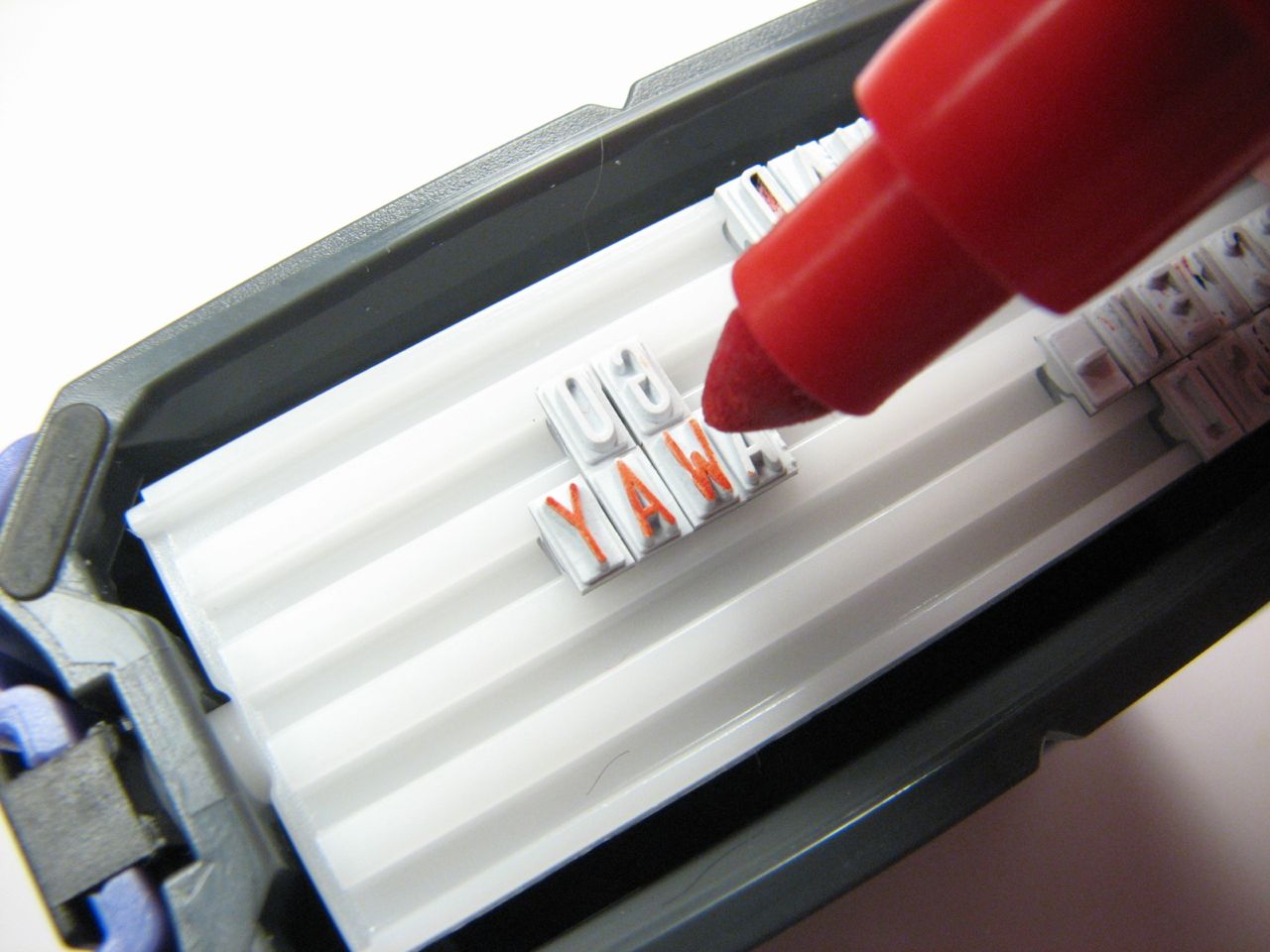 Stamp your own damned messages!