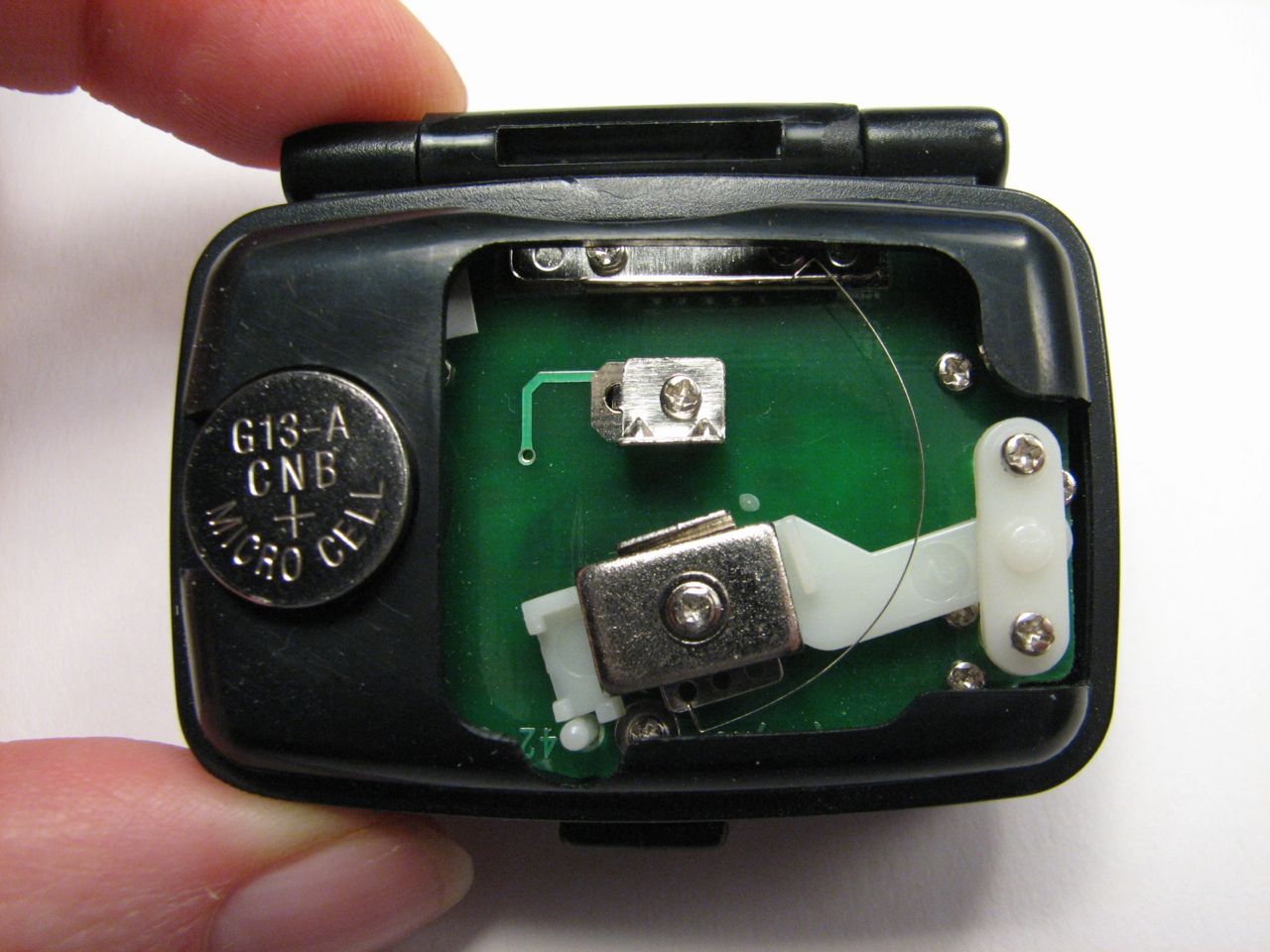 Pedometer take-apart