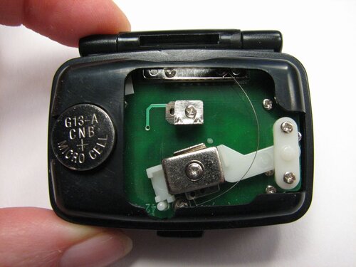 Pedometer take-apart