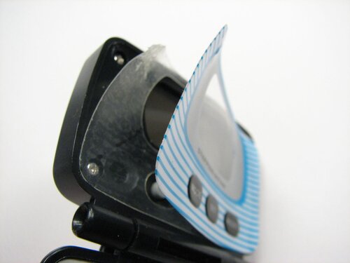 Pedometer take-apart