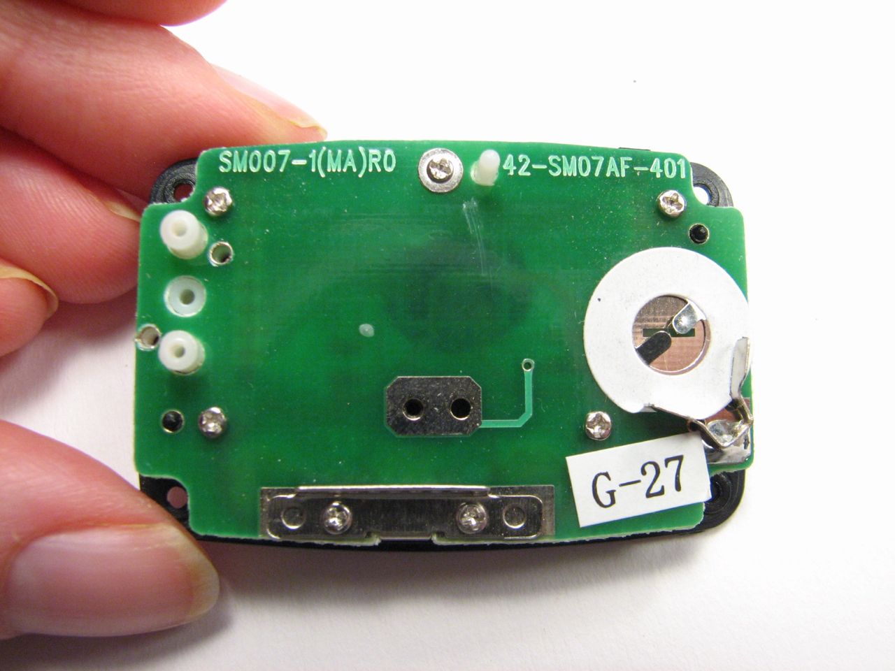 Pedometer take-apart