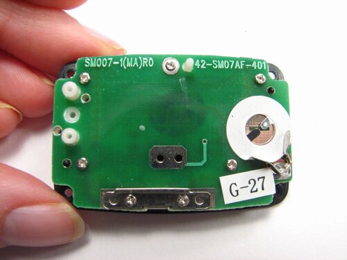 Pedometer take-apart