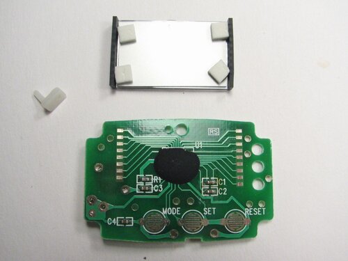 Pedometer take-apart
