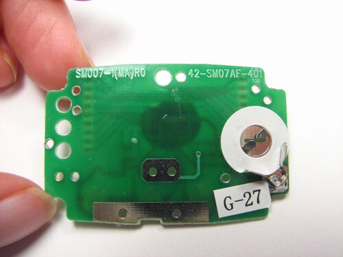 Pedometer take-apart
