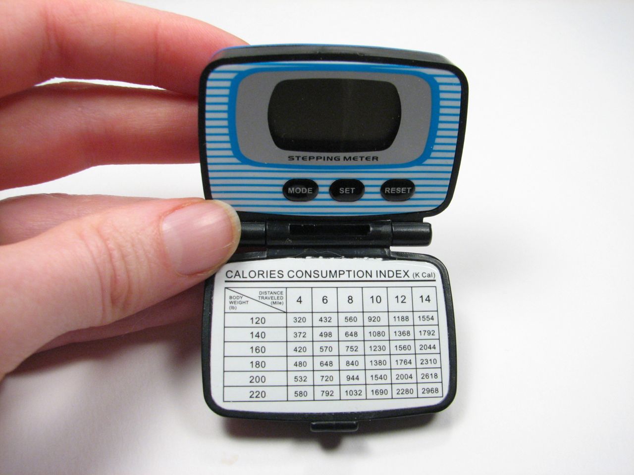 Pedometer take-apart